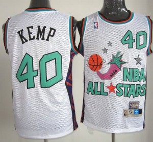 Canotte NBA Kemp All Star 1995 Bianco