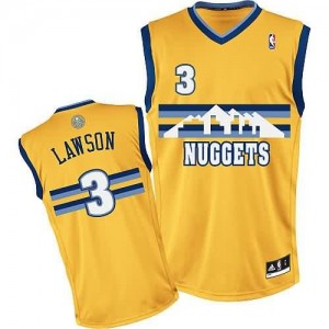 Canotte NBA Rivoluzione 30 Lawson Denver Nuggets Giallo