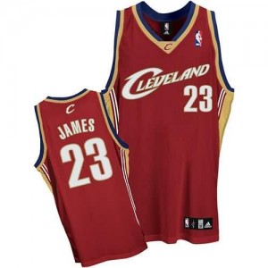 Maglie Basket Lebron James Cleveland Cavaliers Rosso