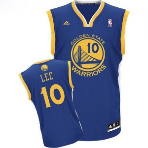 Canotte NBA Rivoluzione 30 Lee Golden State Warriors Blu