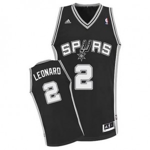 Canotte NBA Rivoluzione 30 Leonaro San Antonio Spurs Nero