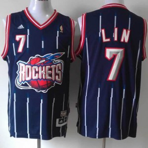 Canotte NBA Rivoluzione 30 Lin Houston Rockets Blu
