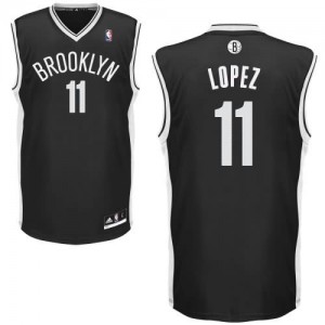 Canotte NBA Rivoluzione 30 Lopez Brooklyn Nets Nero