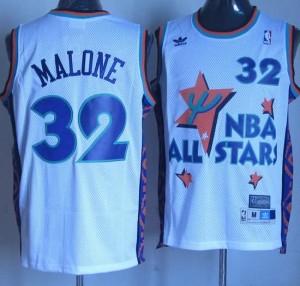 Canotte NBA Malone All Star 1995 Bianco