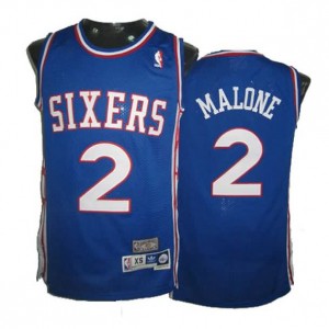 Maglie Basket Malone Philadelphia 76ers Blu