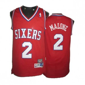 Maglie Basket Malone Philadelphia 76ers Rosso