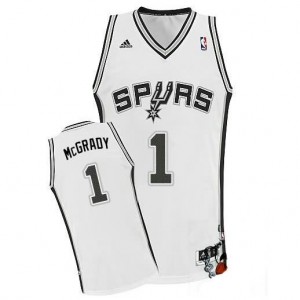 Canotte NBA Rivoluzione 30 McGrady San Antonio Spurs Bianco