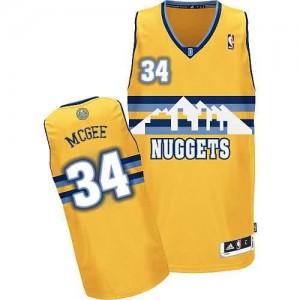 Canotte NBA Rivoluzione 30 Mcgee Denver Nuggets Giallo