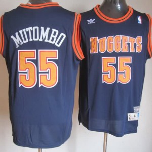 Maglie Basket Mutombo Denver Nuggets Blu