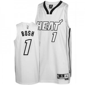 Canotte Basket Natale 2012 Bosh Bianco