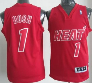 Canotte Basket Natale 2012 Bosh Rosso