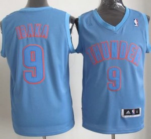 Canotte Basket Natale 2012 Ibaka Blu