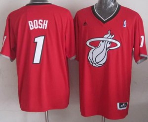 Canotte Basket Natale 2013 Bosh Rosso