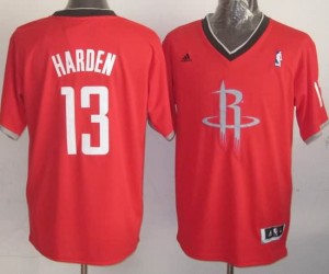 Canotte Basket Natale 2013 Harden Rosso