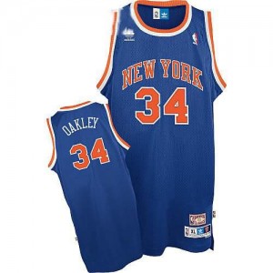 Maglie Basket Oakley New York Knicks Blu