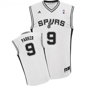 Canotte NBA Rivoluzione 30 Parker San Antonio Spurs Bianco