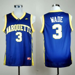 Canotte Basket NCAA Wade Marquette Blu