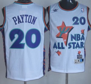 Canotte NBA Payton All Star 1995 Bianco