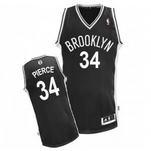 Canotte NBA Rivoluzione 30 Pierce Brooklyn Nets Nero