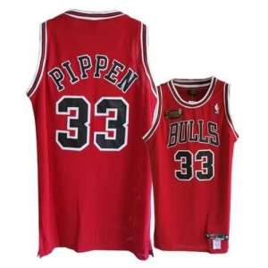 Maglie Basket Pippen Chicago Bulls Rosso