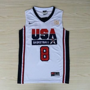 Canotte Pippen USA 1992 Bianco