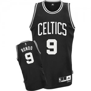 Maglie Basket Rondo Boston Celtics Nero