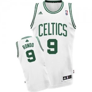 Canotte NBA Rivoluzione 30 Rondo Boston Celtics Bianco