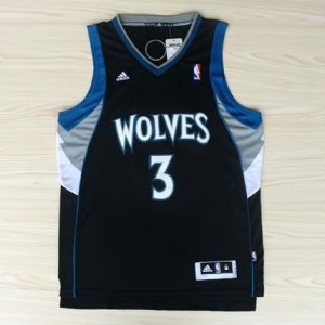 Canotte NBA Rivoluzione 30 Roy Minnesota Timberwolves Nero