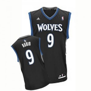 Canotte NBA Rivoluzione 30 Rubio Minnesota Timberwolves Nero