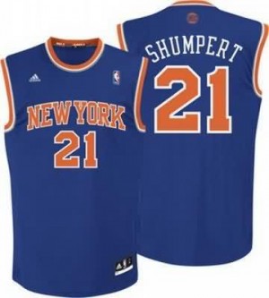 Canotte NBA Rivoluzione 30 Shumpert New York Knicks Blu