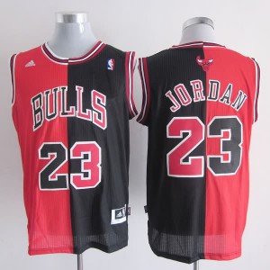 Canotte NBA Split Jordan Rosso Nero