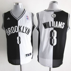 Canotte NBA Split Williams Nero Bianco