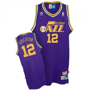 Maglie Basket Stockton Utah Jazz Porpora