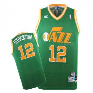 Maglie Basket Stockton Utah Jazz Verde
