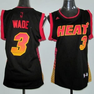 Italia Maglie Donna Wade Miami Heats Nero2