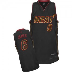 Maglie Basket Vibe James Miami Heats Nero