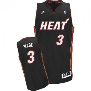 Canotte NBA Rivoluzione 30 Wade Miami Heats Nero