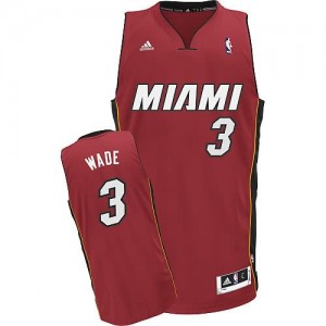 Canotte NBA Rivoluzione 30 Wade Miami Heats Rosso
