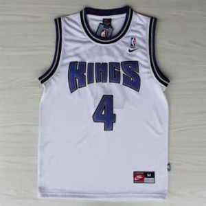 Maglie Basket Webber Sacramento Kings Bianco