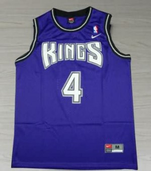 Maglie Basket Webber Sacramento Kings Porpora