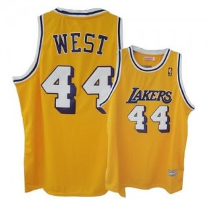 Maglie Basket West Los Angeles Lakers Giallo
