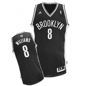 Canotte NBA Rivoluzione 30 Williams Brooklyn Nets Nero