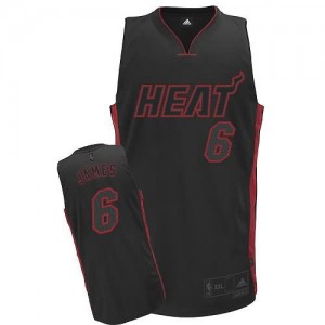 Maglie Basket James Miami Heats Nero