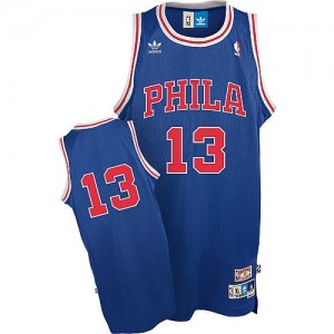 Maglie Shop chamberlain Philadelphia 76ers Blu