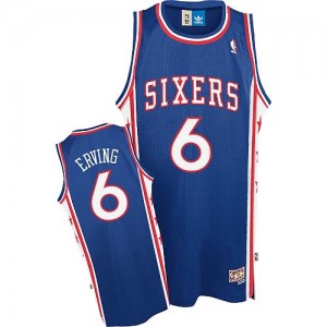 Maglie Basket Erving Philadelphia 76ers Blu