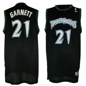 Maglie Basket retro Garnett Minnesota Timberwolves Nero