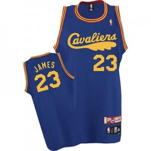 Maglie Basket retro James Cleveland Cavaliers Blu