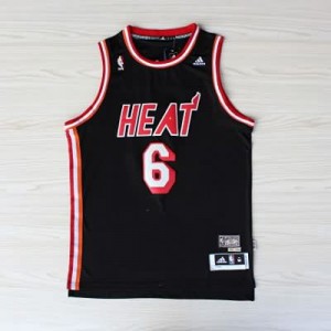 Canotte NBA Rivoluzione 30 retro James Miami Heats Nero