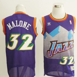 Maglie Basket retro Malone Utah Jazz Porpora