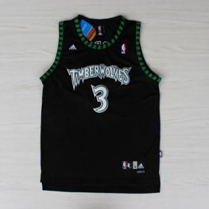 Maglie Basket retro Marbury Minnesota Timberwolves Nero